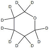 tetrahydro-2H-pyran-d10 Struktur