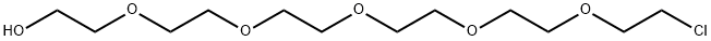 3,6,9,12,15-Pentaoxaheptadecan-1-ol, 17-chloro- Struktur
