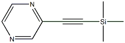 2-[2-(trimethylsilyl)ethynyl]pyrazine Struktur