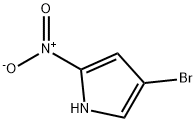 4-bromo-2-nitro-1H-pyrrole Struktur