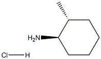 (1R,2R)-2-methylcyclohexan-1-amine hydrochloride Struktur