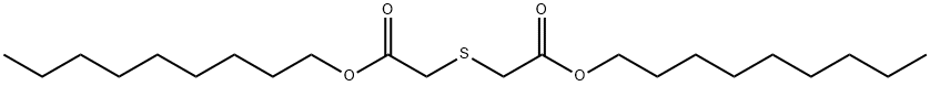 Dinonyl 2,2'-thiodiacetate Struktur