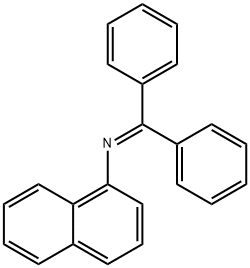 N-(diphenylmethylene)-N-(1-naphthyl)amine Struktur