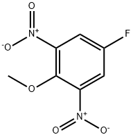 Benzene, 5-fluoro-2-methoxy-1,3-dinitro- Struktur