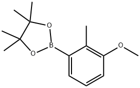 3-Methoxy-2-methylphenylboronic acid pinacol ester Struktur