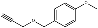 1-methoxy-4-[(2-propyn-1-yloxy)methyl]benzene Struktur