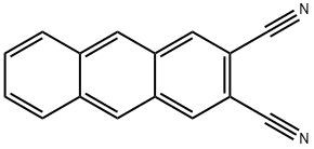 2,3-Anthracenedicarbonitrile Struktur