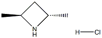 (2S,4S)-2,4-dimethylazetidine hydrochloride Struktur