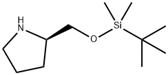 tert-butyl-dimethyl-[[(2R)-pyrrolidin-2-yl]methoxy]silane Struktur