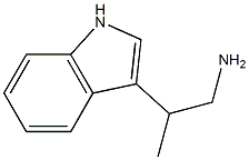 2-(1H-indol-3-yl)propan-1-amine Struktur