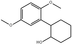 2-(2,5-Dimethoxyphenyl)cyclohexanol Struktur