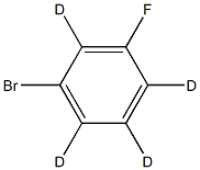 1-bromo-3-fluorobenzene-D4 Structure