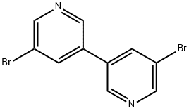 5,5'-DIBROMO-3,3'-BIPYRIDINE Struktur