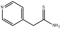 2-(pyridin-4-yl)ethanethioamide Struktur