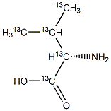 L-Valine-13C5 Struktur