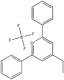 4-ETHYL-2,6-DIPHENYLPYRYLIUM TETRAFLUOROBORATE Struktur