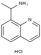 1-(QUINOLIN-8-YL)ETHAN-1-AMINE 2HCl Struktur