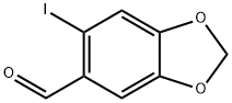 6-Iodo-benzo[1,3]dioxole-5-carbaldehyde Struktur