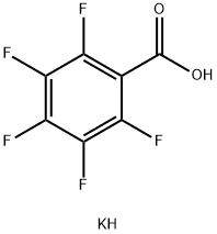 POTASSIUM PENTAFLUOROBENZOATE Struktur