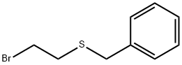 {[(2-bromoethyl)sulfanyl]methyl}benzene Struktur