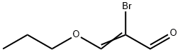 2-Propenal, 2-bromo-3-propoxy- Struktur