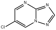 6-chloro-[1,2,4]triazolo[1,5-a]pyrimidine Struktur