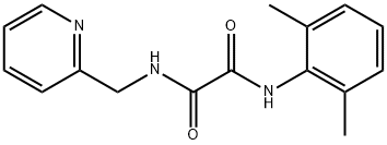 N'-(2,6-dimethylphenyl)-N-(pyridin-2-ylmethyl)oxamide Struktur