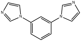 1,3-bis(1H-imidazol-1-yl)benzene Struktur