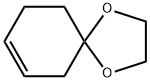 1,4-Dioxaspiro[4.5]dec-7-ene Struktur