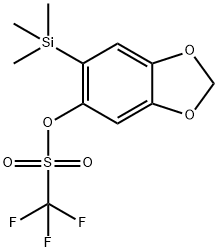 6-(trimethylsilyl)benzo[d][1,3]dioxol-5-yl trifluoromethanesulfonate