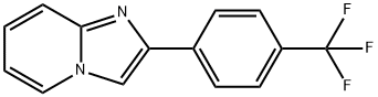 2-[4-(trifluoromethyl)phenyl]imidazo[1,2-a]pyridine Struktur