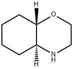 (4aS,8aS)-Octahydro-2H-1,4-benzoxazine Struktur