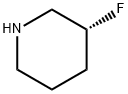 (R)-3-Fluoropiperidine Struktur