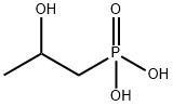 Phosphonic acid, (2-hydroxypropyl)- (9CI) Struktur