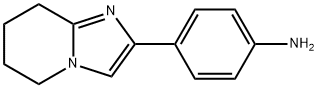 4-{5H,6H,7H,8H-imidazo[1,2-a]pyridin-2-yl}aniline Struktur