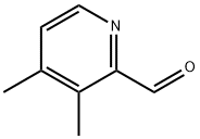 3,4-dimethyl-2-Pyridinecarboxaldehyde Struktur