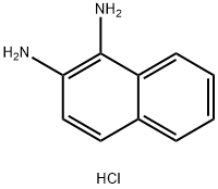 naphthalene-1,2-diaminedihydrochloride Struktur