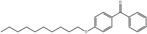 (4-Decyloxy-phenyl)-phenyl-methanone Struktur