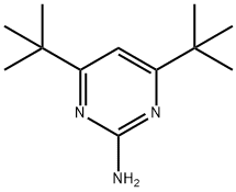 2-Amino-4,6-di(tert-butyl)pyrimidine Struktur