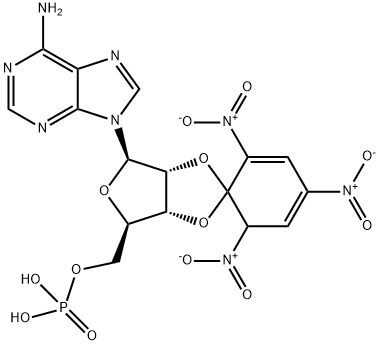 2',3'-O-Trinitrophenyl-adenosine-5'-monophosphate triethylammonium salt Struktur