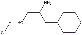 b-Amino-cyclohexanepropanol hydrochloride Struktur