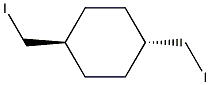 trans-1,4-bis(iodomethyl)cyclohexane Struktur