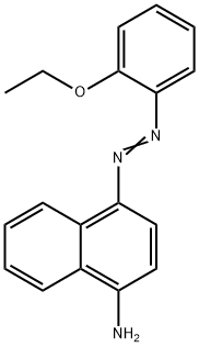 1-Naphthalenamine, 4-[2-(2-ethoxyphenyl)diazenyl]- Struktur