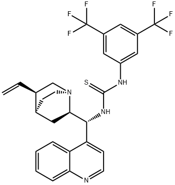 N-[3,5-bis(trifluoroMethyl)phenyl]-N'-(9R)-cinchonan-9-yl- Thiourea Struktur