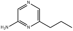 2-Amino-6-(n-propyl)pyrazine Struktur