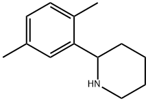 2-(2,5-dimethylphenyl)piperidine Struktur