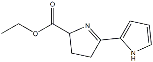 ethyl 4,5-dihydro-1'H,3H-[2,2'-bipyrrole]-5-carboxylate Struktur