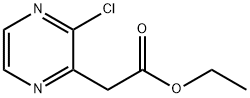 ethyl 2-(3-chloropyrazin-2-yl)acetate Struktur