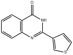 4-Hydroxy-2-(3-thienyl)quinazoline Struktur