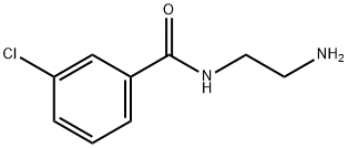 N-(2-aminoethyl)-3-chlorobenzamide Struktur